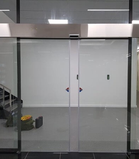 Cửa Kính Cường Lực Trượt Ngang Tự Động