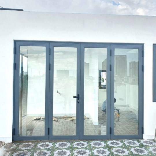 Cửa Nhôm Xingfa Đi Mở Quay 4 cánh